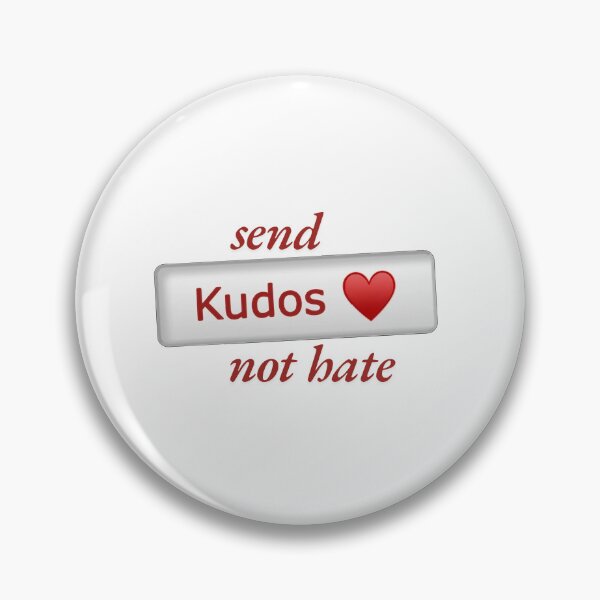 Item preview, Send kudos not hate designed and sold by baranskini.