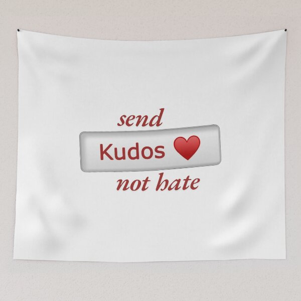 Item preview, Send kudos not hate designed and sold by baranskini.
