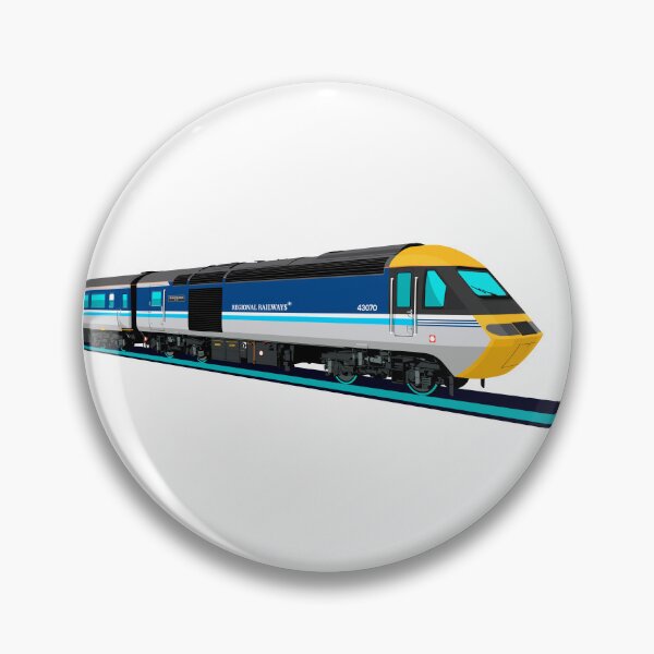 Item preview, Power Car 43070 | Regional Railways designed and sold by MarkGeorgeArt.