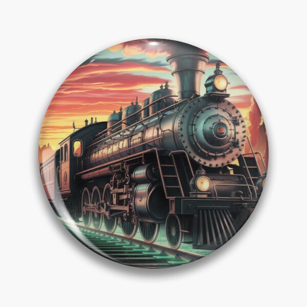 Item preview, Old Train designed and sold by HowMonkeyShop.