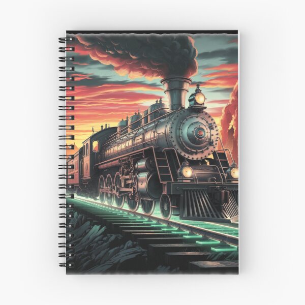 Item preview, Old Train designed and sold by HowMonkeyShop.