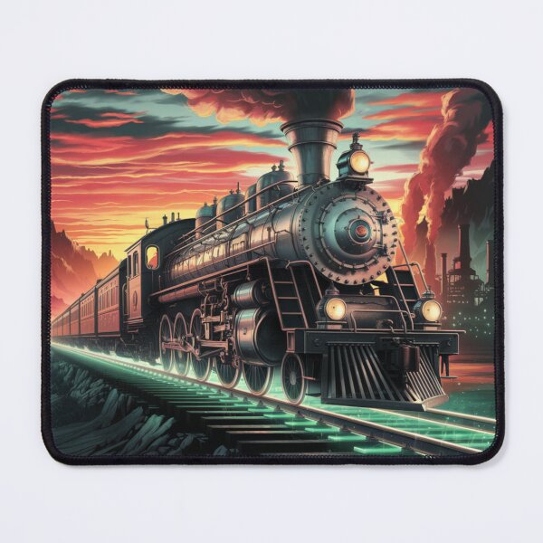 Item preview, Old Train designed and sold by HowMonkeyShop.
