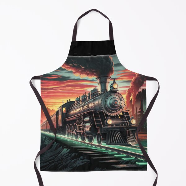 Item preview, Old Train designed and sold by HowMonkeyShop.