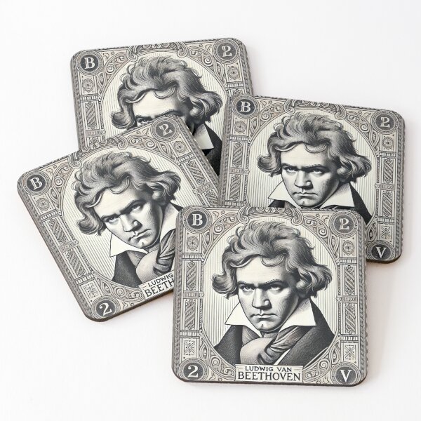 Item preview, Ludwig van Beethoven: retro art designed and sold by The Great  Art.