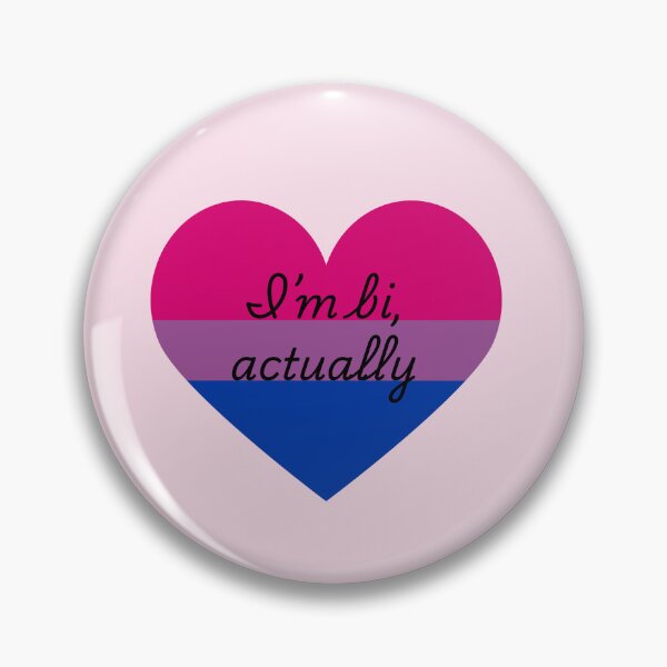 Item preview, Heartstop Quote I'm Bi Actually designed and sold by baranskini.