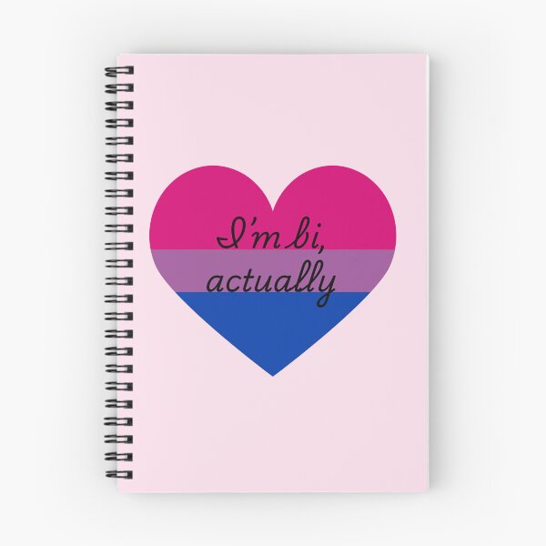 Item preview, Heartstop Quote I'm Bi Actually designed and sold by baranskini.