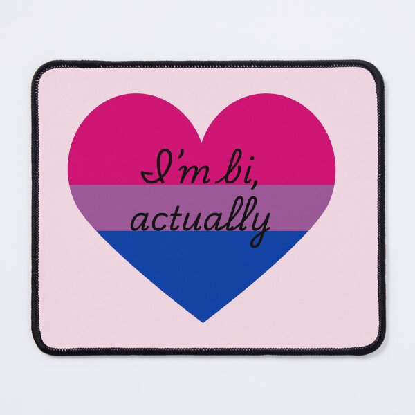 Item preview, Heartstop Quote I'm Bi Actually designed and sold by baranskini.