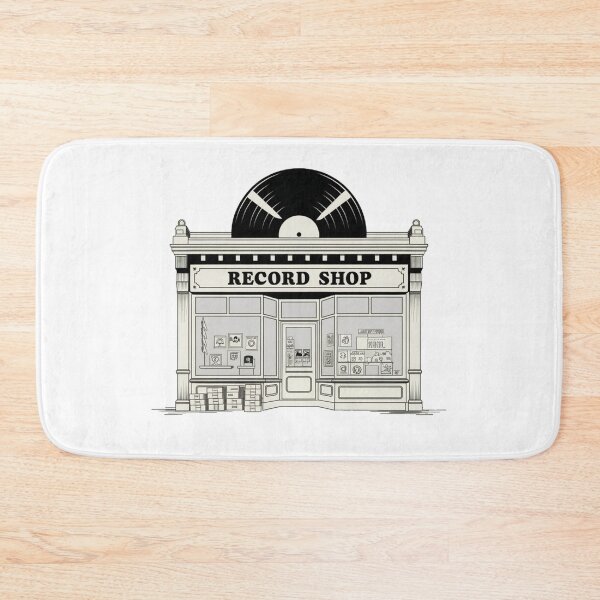 Item preview, Vinyl Haven - Isometric Record Store Art designed and sold by OldSchoolRetro.