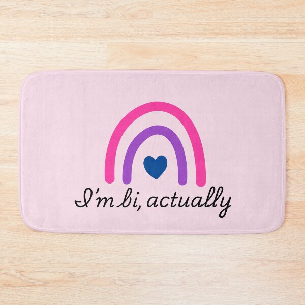 Item preview, Heartstop Quote I'm Bi Actually designed and sold by baranskini.