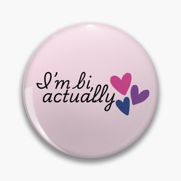 Item preview, HeartstopQuote I'm Bi Actually designed and sold by baranskini.