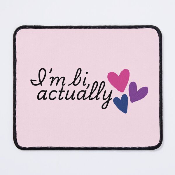 Item preview, HeartstopQuote I'm Bi Actually designed and sold by baranskini.