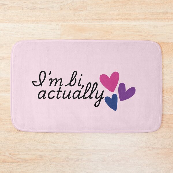 Item preview, HeartstopQuote I'm Bi Actually designed and sold by baranskini.