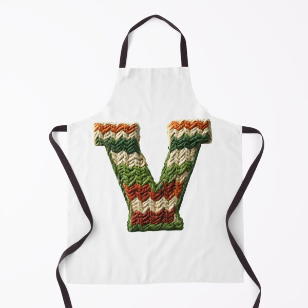 Item preview, V monogram waffle stitch designed and sold by Monascreativeempire.