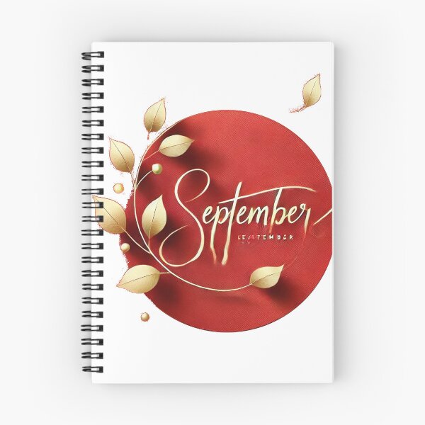 Item preview, September Design with Golden Leaves designed and sold by Alta-store.