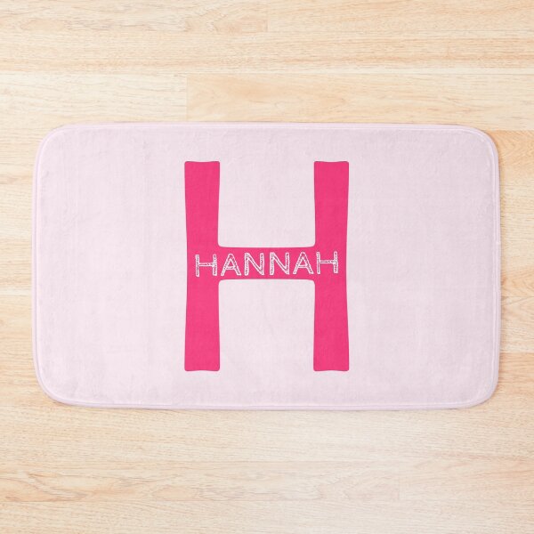 Aperçu de l'œuvre Hannah Lettre H Initiale créée et vendue par Jeallan Designs.