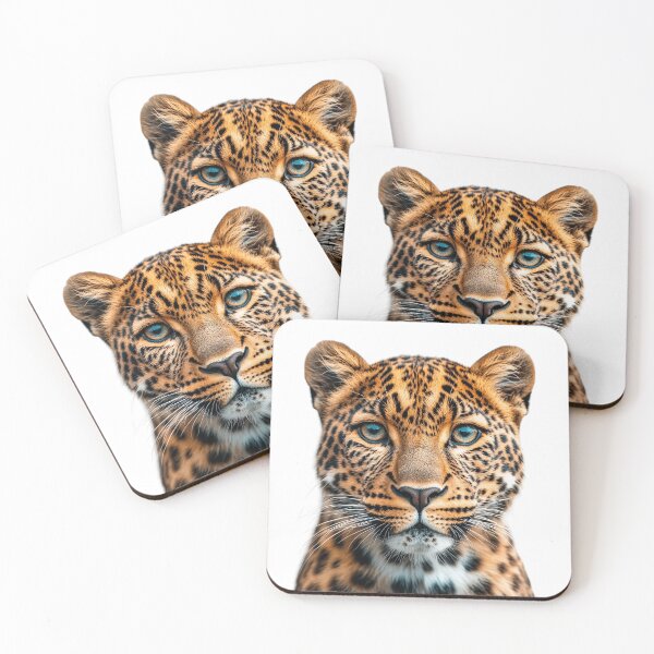 Item preview, Majestic Leopard Portrait: Wildlife Art designed and sold by ArtfullyJua.