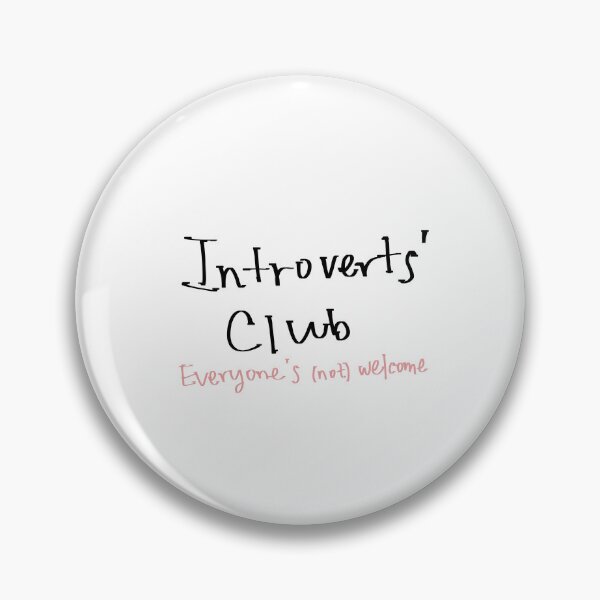 Item preview, Introverts club  designed and sold by byk0991.