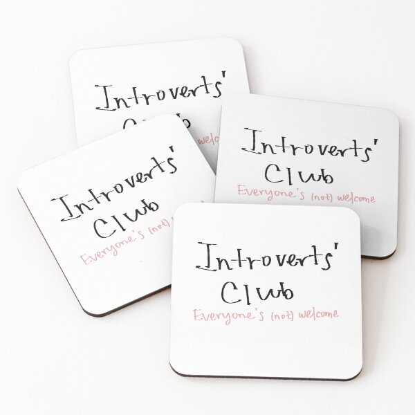 Item preview, Introverts club  designed and sold by byk0991.