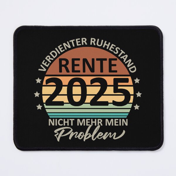 Item preview, Pension 2025 | No longer my problem | Retirement designed and sold by beDiceDesigns.