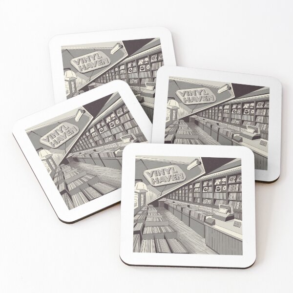 Item preview, Vinyl Haven Record Store Vibes designed and sold by OldSchoolRetro.