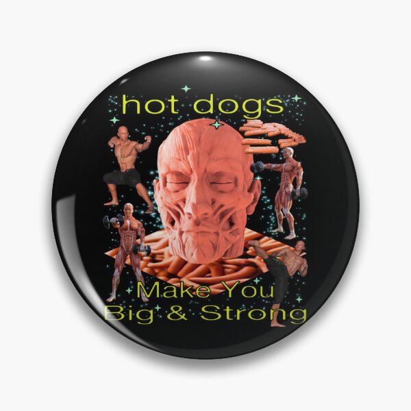 Item preview, Hot Dogs Make You Big And Strong designed and sold by blueversion.