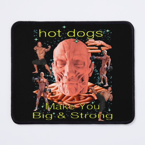 Item preview, Hot Dogs Make You Big And Strong designed and sold by blueversion.