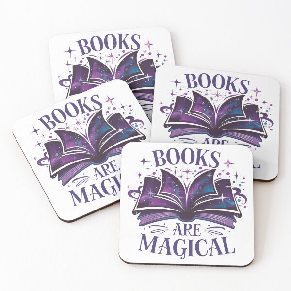 Item preview, Books Are Magical: Enchanting Galaxy Design designed and sold by ArtfullyJua.