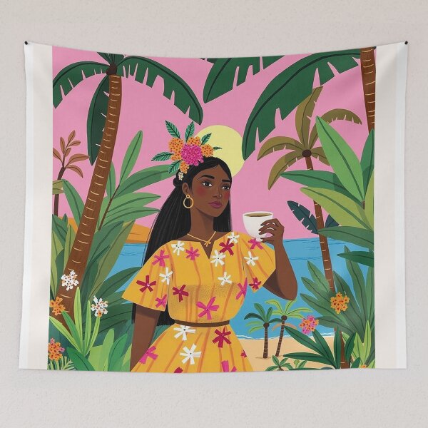 Item preview,  Colombia Coffee Land Travel Poster designed and sold by Arctic frame studio.