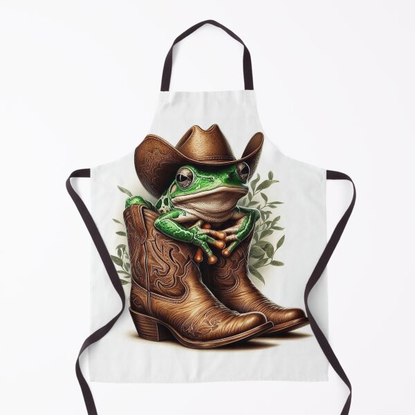 Item preview, cowboy frog designed and sold by laurazael.