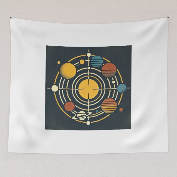 Item preview, Geometric Solar System Design designed and sold by Alta-store.