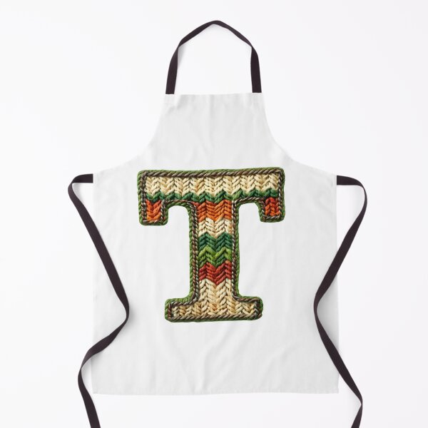 Item preview, T monogram waffle stitch designed and sold by Monascreativeempire.