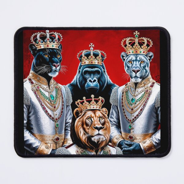 Item preview, Four Kings from the Animal Kingdom designed and sold by LioTou.