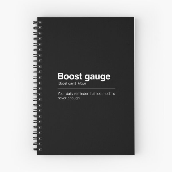 Item preview, Funny Definition of Boost Gauge | Your Daily Reminder That Too Much is Never Enough designed and sold by ApexFibers.