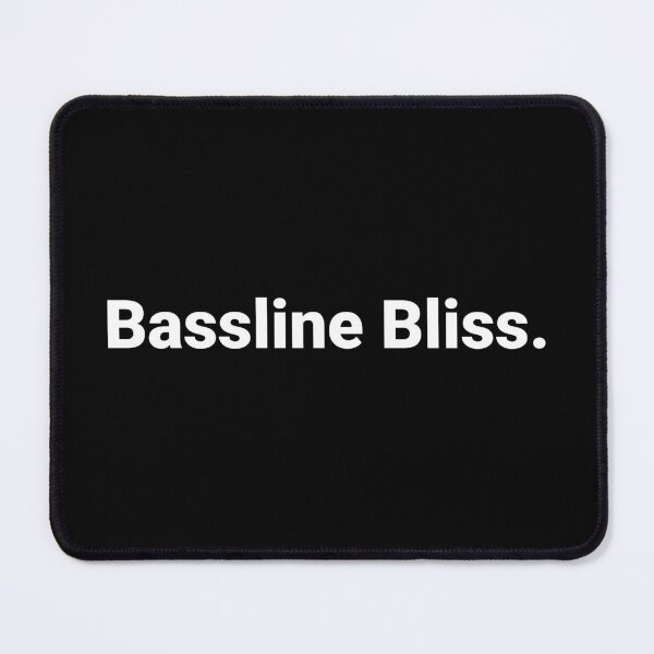 Item preview, Bassline Bliss. designed and sold by Text-based T-Shirts and Gifts.