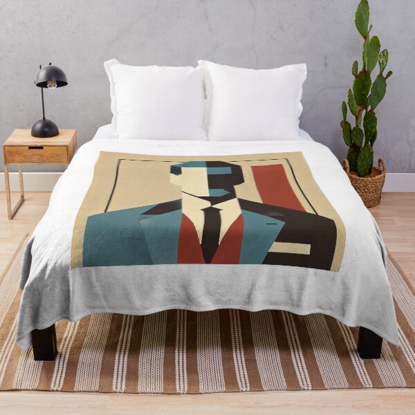 Artikelvorschau, Abstract geometrisch portret in modernistische stijl entworfen und verkauft von Alta-store.