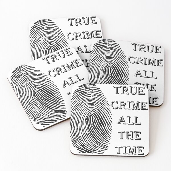 Item preview, True Crime All The Time designed and sold by Spike The Punch Design Co..