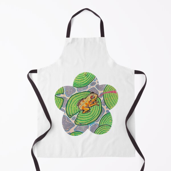 Item preview, “Firefly Frog on a Lily” Maddiergrimes designed and sold by Komorebji.