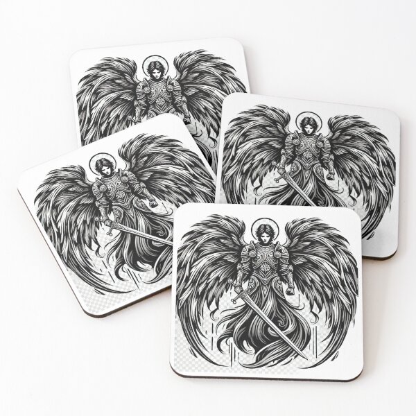 Item preview, Fighting Angel Art Believe in Angels designed and sold by WearitToday.