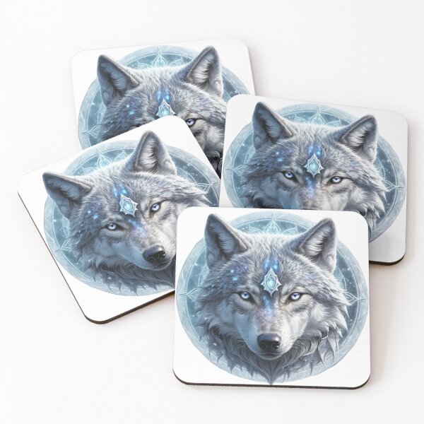 Item preview, Mystical Frostwolf  designed and sold by RebelPaintBrush.