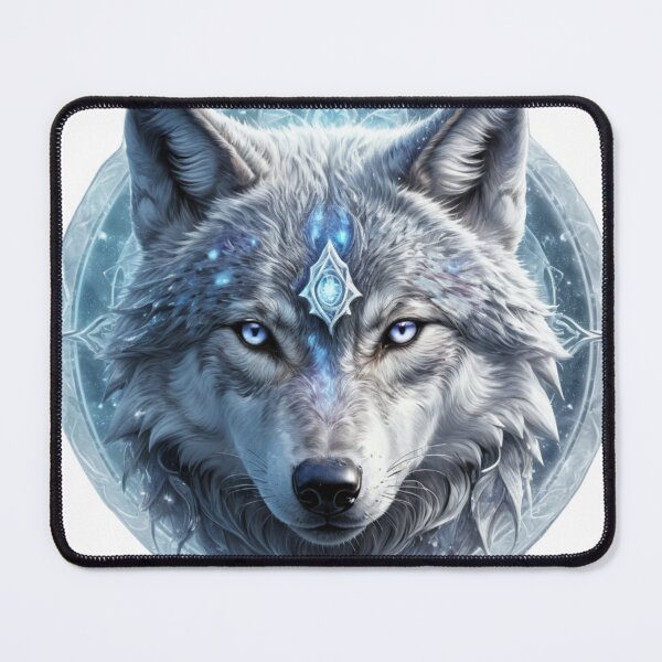 Item preview, Mystical Frostwolf designed and sold by RebelPaintBrush.