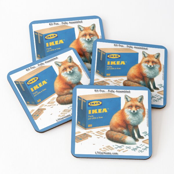 Item preview, Kit Fox - Some Assembly Required designed and sold by Rick London Gifts.
