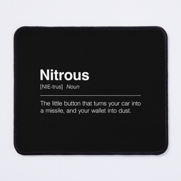 Item preview, Funny Definition of Nitrous | The Little Button That Turns Your Car Into a Missile, and Your Wallet Into Dust designed and sold by ApexFibers.