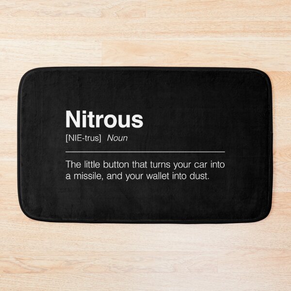 Item preview, Funny Definition of Nitrous | The Little Button That Turns Your Car Into a Missile, and Your Wallet Into Dust designed and sold by ApexFibers.
