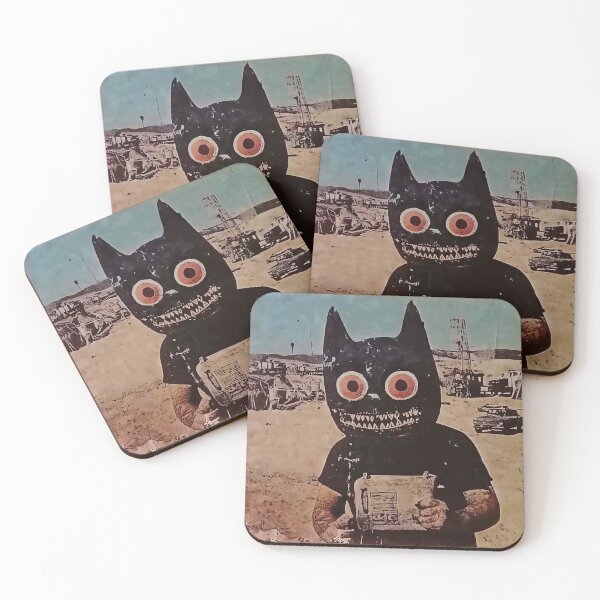 Item preview, Benzel’s Mischievous Grin in a Desert Junkyard designed and sold by landletsy.