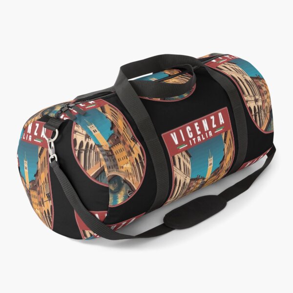 Item preview, Vicenza in Veneto Italy Retro Art Travel Bagde designed and sold by MaateoDesign.
