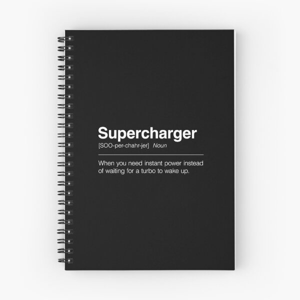 Item preview, Funny Definition of Supercharger | When You Need Instant Power Without Waiting for a Turbo to Wake Up designed and sold by ApexFibers.