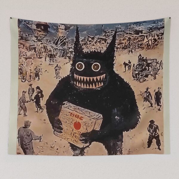 Item preview, Benzel’s Mischief Unleashed at the Desert Carnival designed and sold by landletsy.