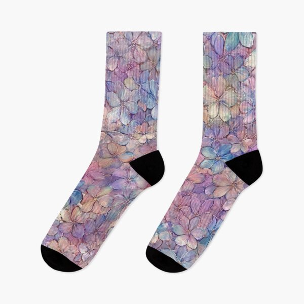 Item preview, FLORAL PAINTING, aesthetic pattern, purple designed and sold by DaisyMarroquin.