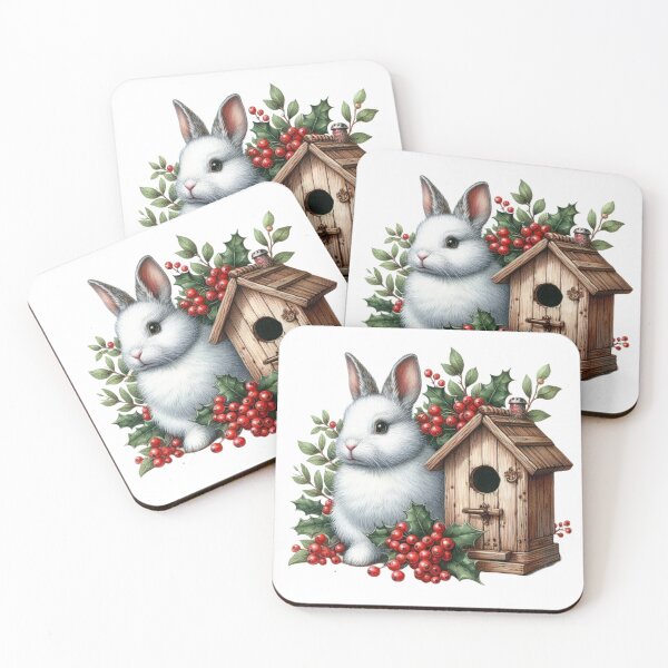 Item preview, Festive bunny designed and sold by JonysCreativeDesigns.