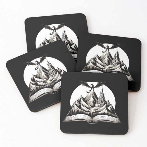 Item preview, Fantasy World Coming Out of a Book designed and sold by AbsurdPanda.